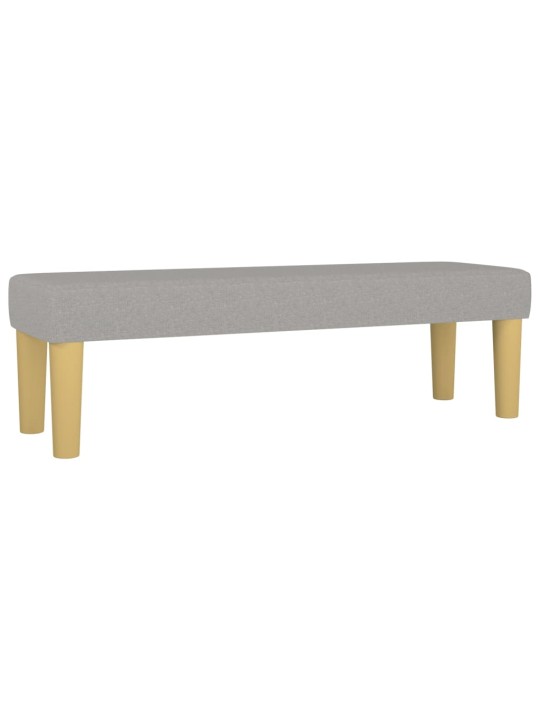 Box spring postel s matrací světle šedá 200 x 200 cm textil