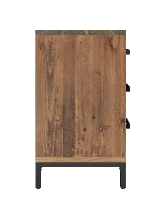 Noční stolky 2 ks 40x30x55 cm masivní borové dřevo