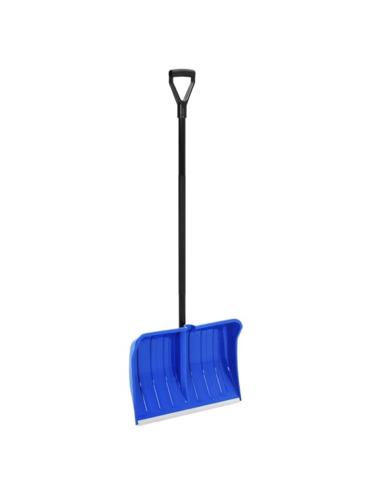Lopata na sníh modrá 147 cm kov