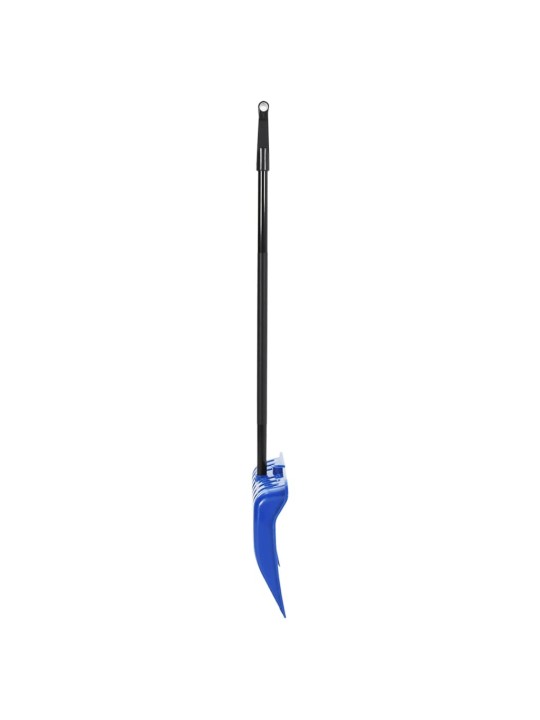 Lopata na sníh modrá 147 cm kov