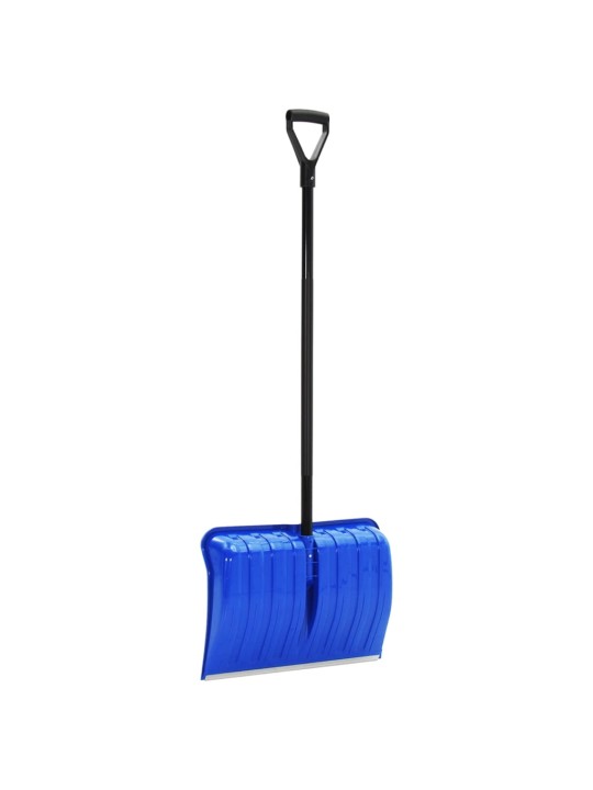 Lopata na sníh modrá 147 cm kov