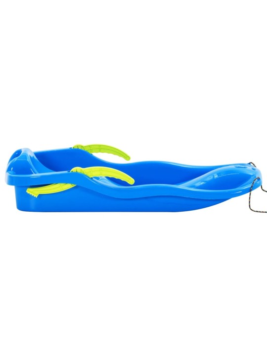 Boby s brzdami modré 87 x 40 x 18 cm polypropylen