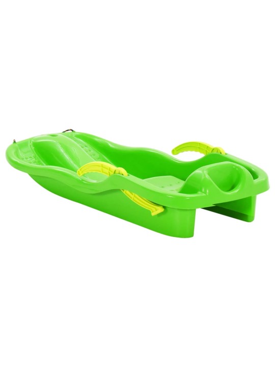 Boby s brzdami zelené 87 x 40 x 18 cm polypropylen