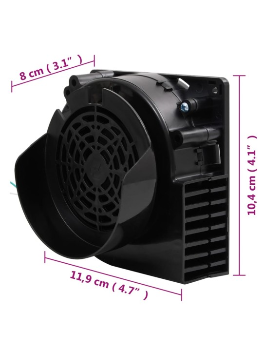 Světelný LED řetěz s 90 LED diodami a ventilátorem 900 cm