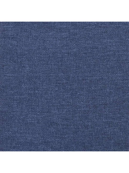 Box spring postel s matrací modrá 100 x 200 cm textil