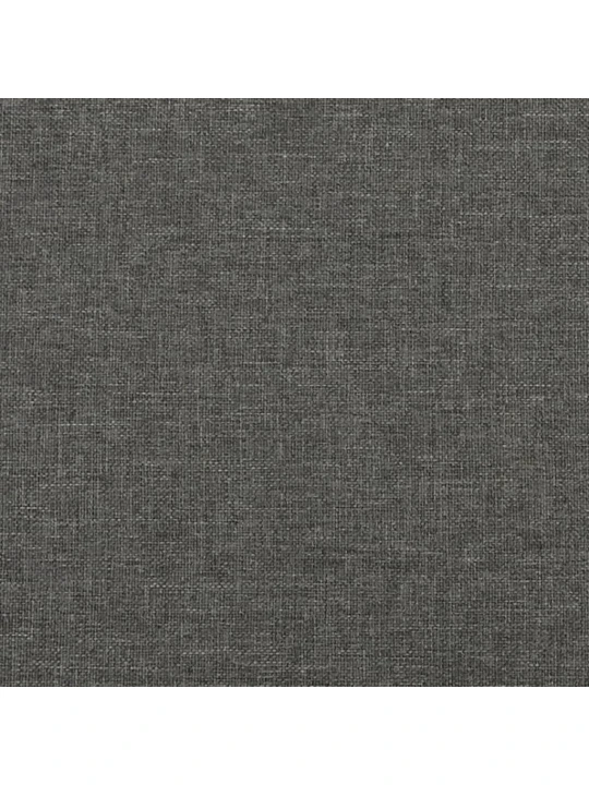 Box spring postel s matrací tmavě šedá 160x200 cm textil
