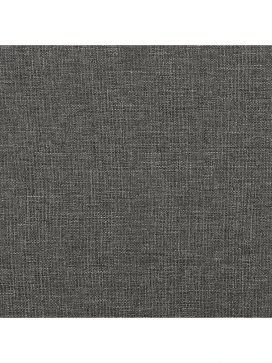 Box spring postel s matrací tmavě šedá 160x200 cm textil