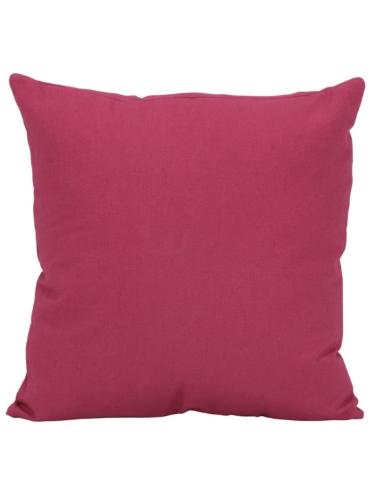 7 dílná sada polštářů růžová textil