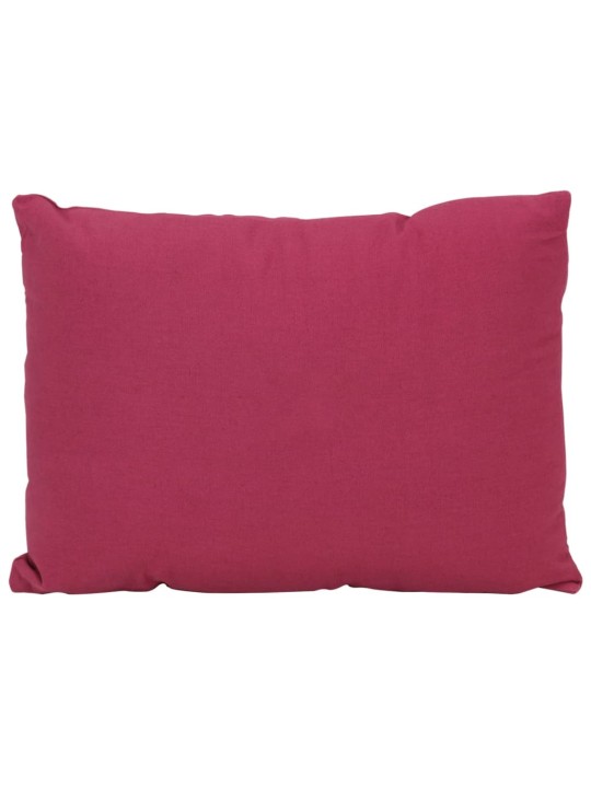 7 dílná sada polštářů růžová textil