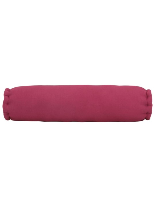 7 dílná sada polštářů růžová textil