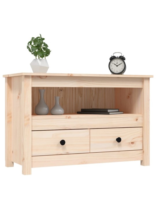 TV skříňka 79 x 35 x 52 cm masivní borové dřevo