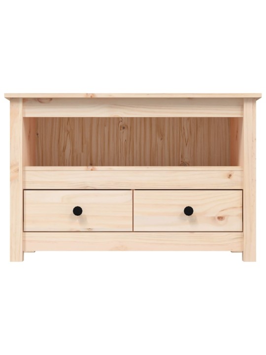 TV skříňka 79 x 35 x 52 cm masivní borové dřevo