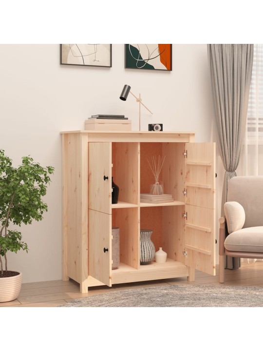 Příborník 83 x 41,5 x 100 cm masivní borové dřevo