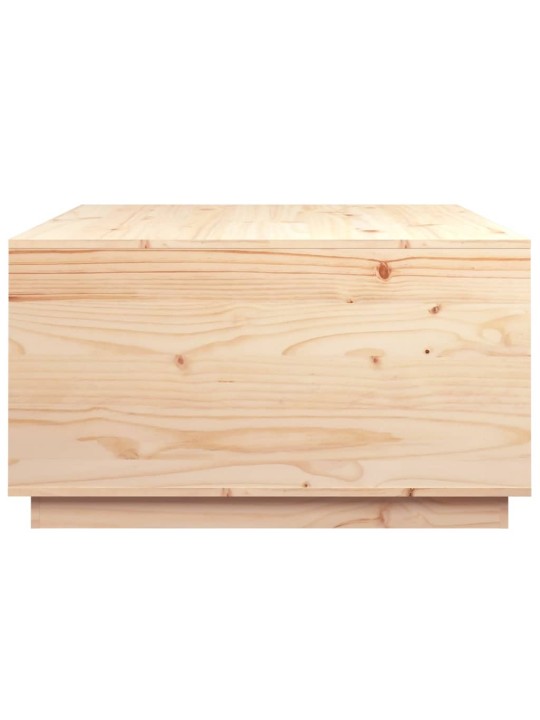 Konferenční stolek 80x80x45 cm masivní borové dřevo