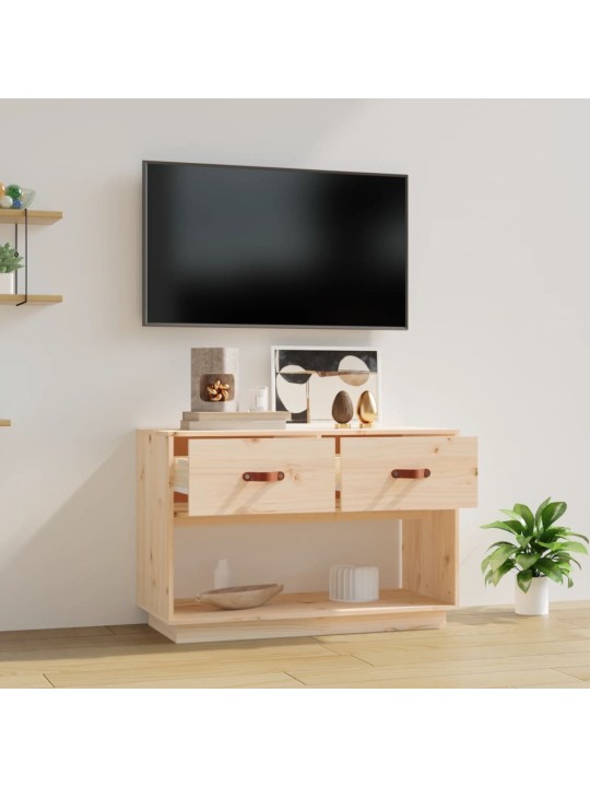 TV skříňka 90x40x60 cm masivní borové dřevo