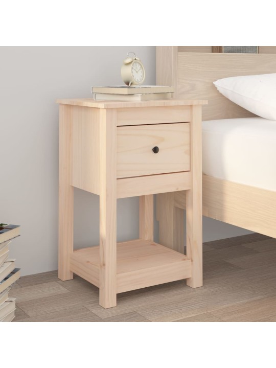 Noční stolky 2 ks 40 x 35 x 61,5 cm masivní borové dřevo