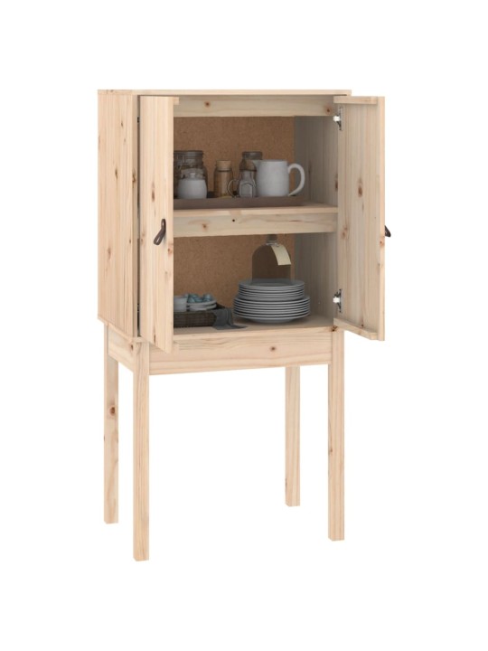 Skříň highboard 60x40x120 cm masivní borové dřevo