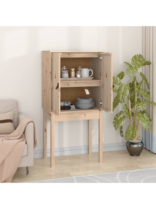 Skříň highboard 60x40x120 cm masivní borové dřevo
