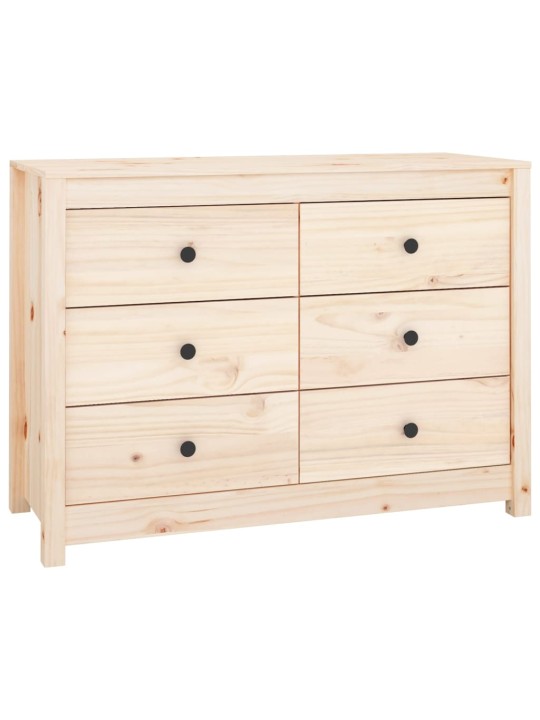 Odkládací skříňka 100x40x72 cm masivní borové dřevo