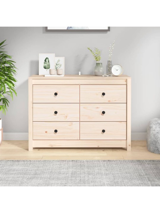 Odkládací skříňka 100x40x72 cm masivní borové dřevo