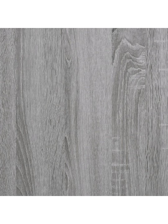 Konferenční stolek šedý sonoma 102x50x40 cm kompozit a železo