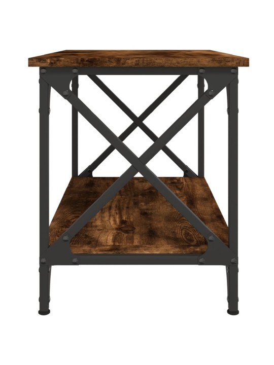 Odkládací stolek kouřový dub 55 x 38 x 45 cm kompozitní dřevo