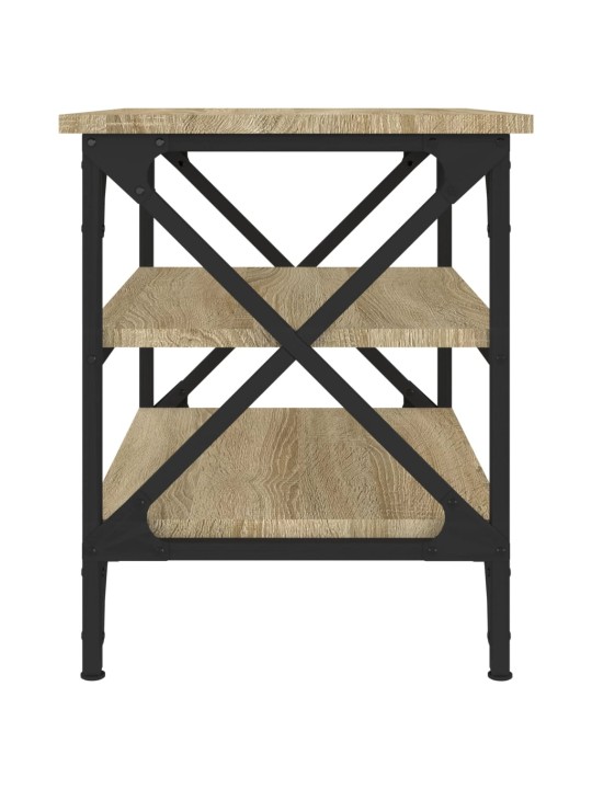 Odkládací stolek dub sonoma 55 x 38 x 45 cm kompozitní dřevo