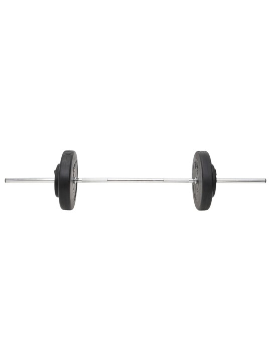 Sada obouruční a jednoručních činek se závažím 60 kg