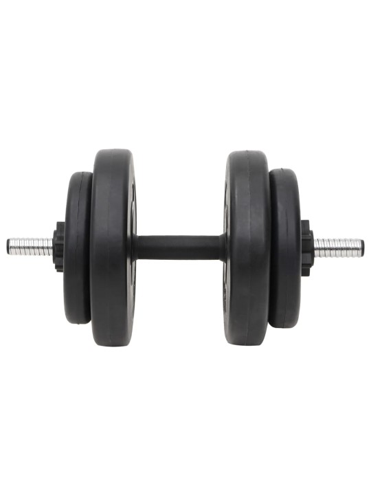Sada obouruční a jednoručních činek se závažím 60 kg