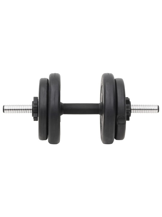 Sada obouruční a jednoručních činek se závažím 60 kg