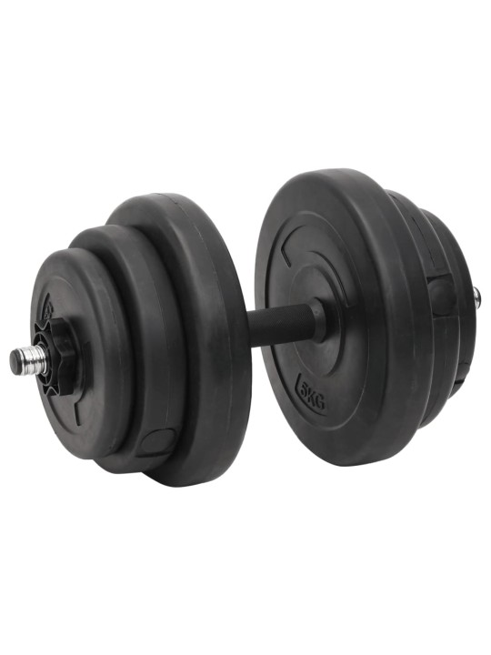 Sada obouruční a jednoručních činek se závažím 120 kg