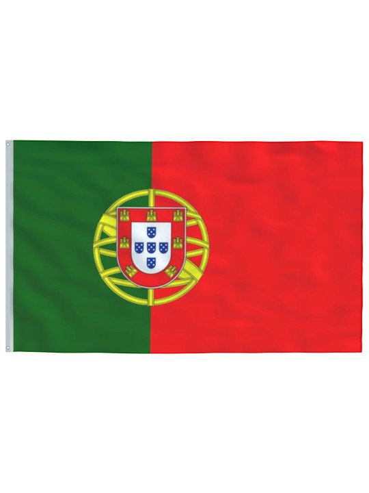 Vlajka Portugalska a stožár 6,23 m hliník