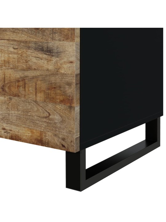 Konferenční stolek 80 x 50 x 40 cm masivní mangovník a kompozit