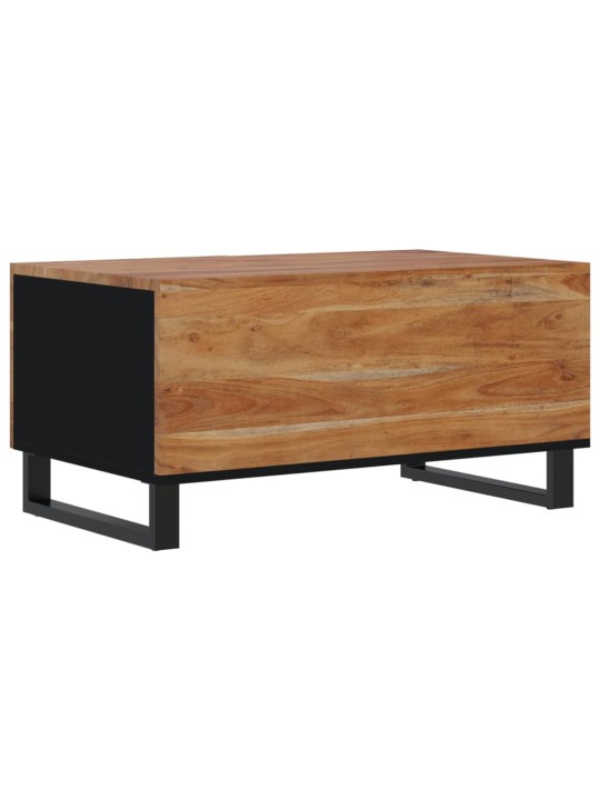 Konferenční stolek 80 x 50 x 40 cm masivní akácie a kompozit