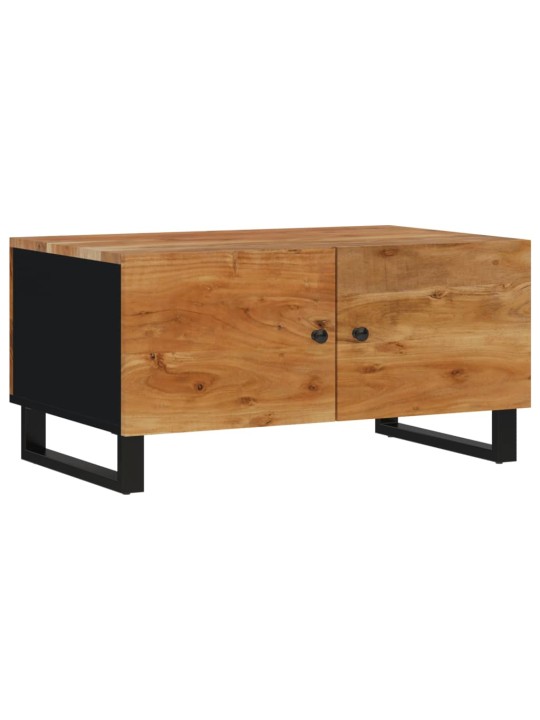 Konferenční stolek 80 x 50 x 40 cm masivní akácie a kompozit