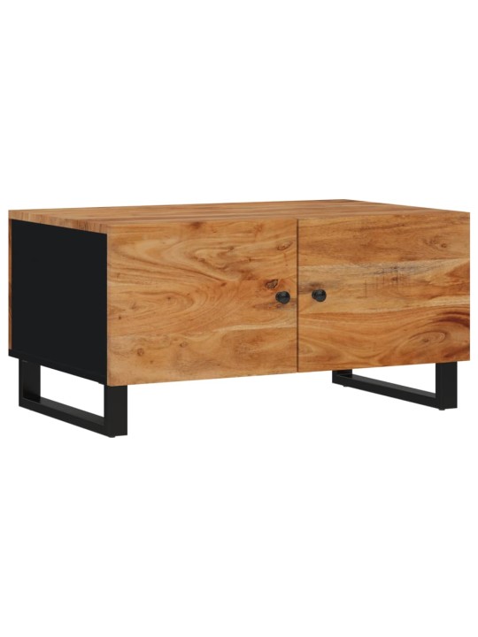 Konferenční stolek 80 x 50 x 40 cm masivní akácie a kompozit