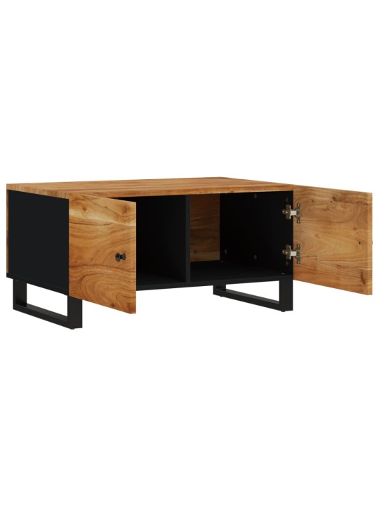 Konferenční stolek 80 x 50 x 40 cm masivní akácie a kompozit