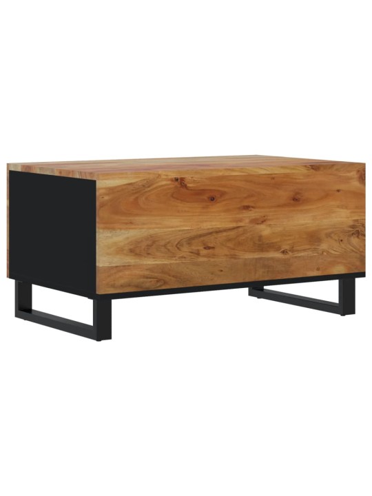 Konferenční stolek 80 x 50 x 40 cm masivní akácie a kompozit