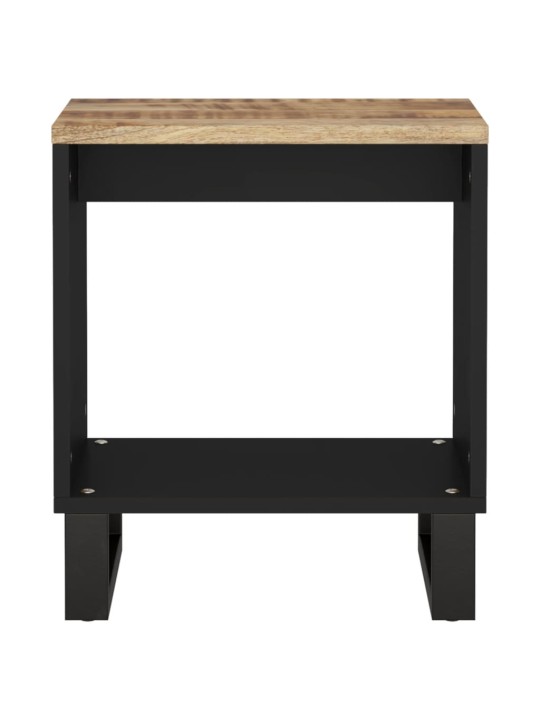 Konferenční stolek 40 x 31 x 46 cm masivní mangovník a kompozit