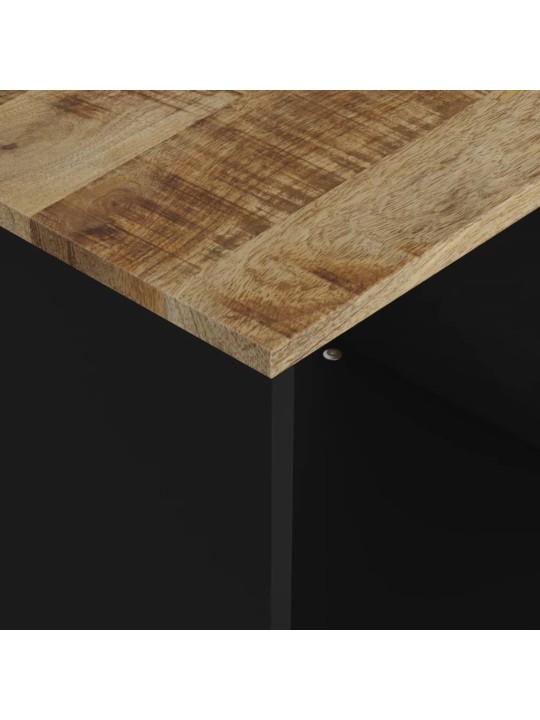 Konferenční stolek 40 x 31 x 46 cm masivní mangovník a kompozit