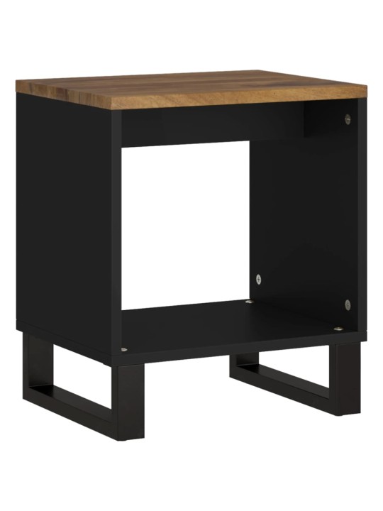Konferenční stolek 40 x 31 x 46 cm masivní mangovník a kompozit