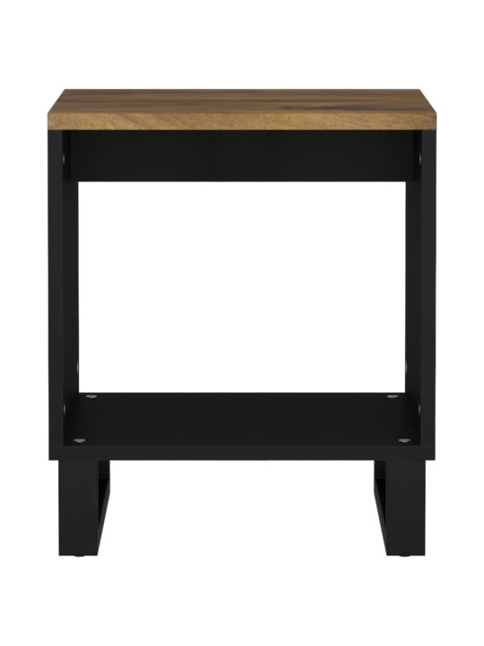 Konferenční stolek 40 x 31 x 46 cm masivní mangovník a kompozit