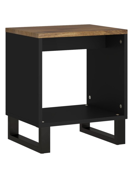 Konferenční stolek 40 x 31 x 46 cm masivní mangovník a kompozit