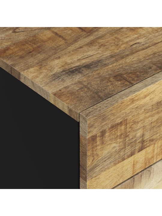 Noční stolek 50x33x60 cm masivní mangovník a kompozitní dřevo