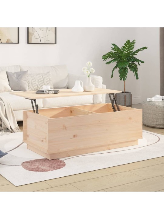 Konferenční stolek 100x50x35 cm masivní borové dřevo