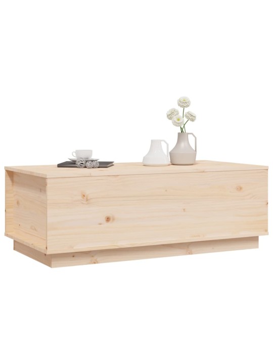 Konferenční stolek 100x50x35 cm masivní borové dřevo