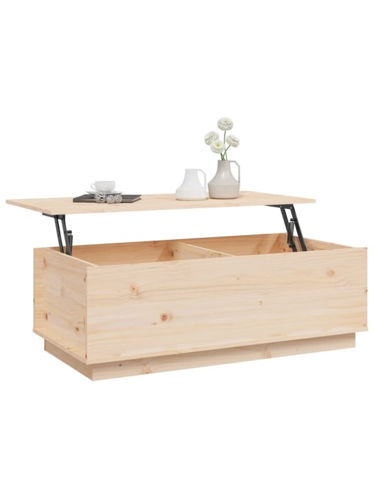 Konferenční stolek 100x50x35 cm masivní borové dřevo