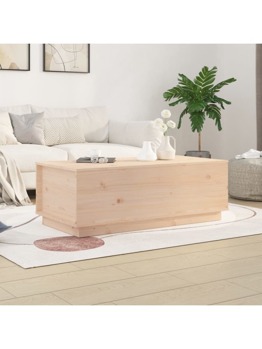 Konferenční stolek 100x50x35 cm masivní borové dřevo