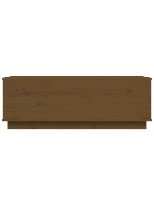 Konferenční stolek medově hnědý 100x50x35 cm masivní borovice