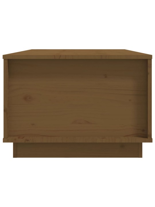 Konferenční stolek medově hnědý 100x50x35 cm masivní borovice